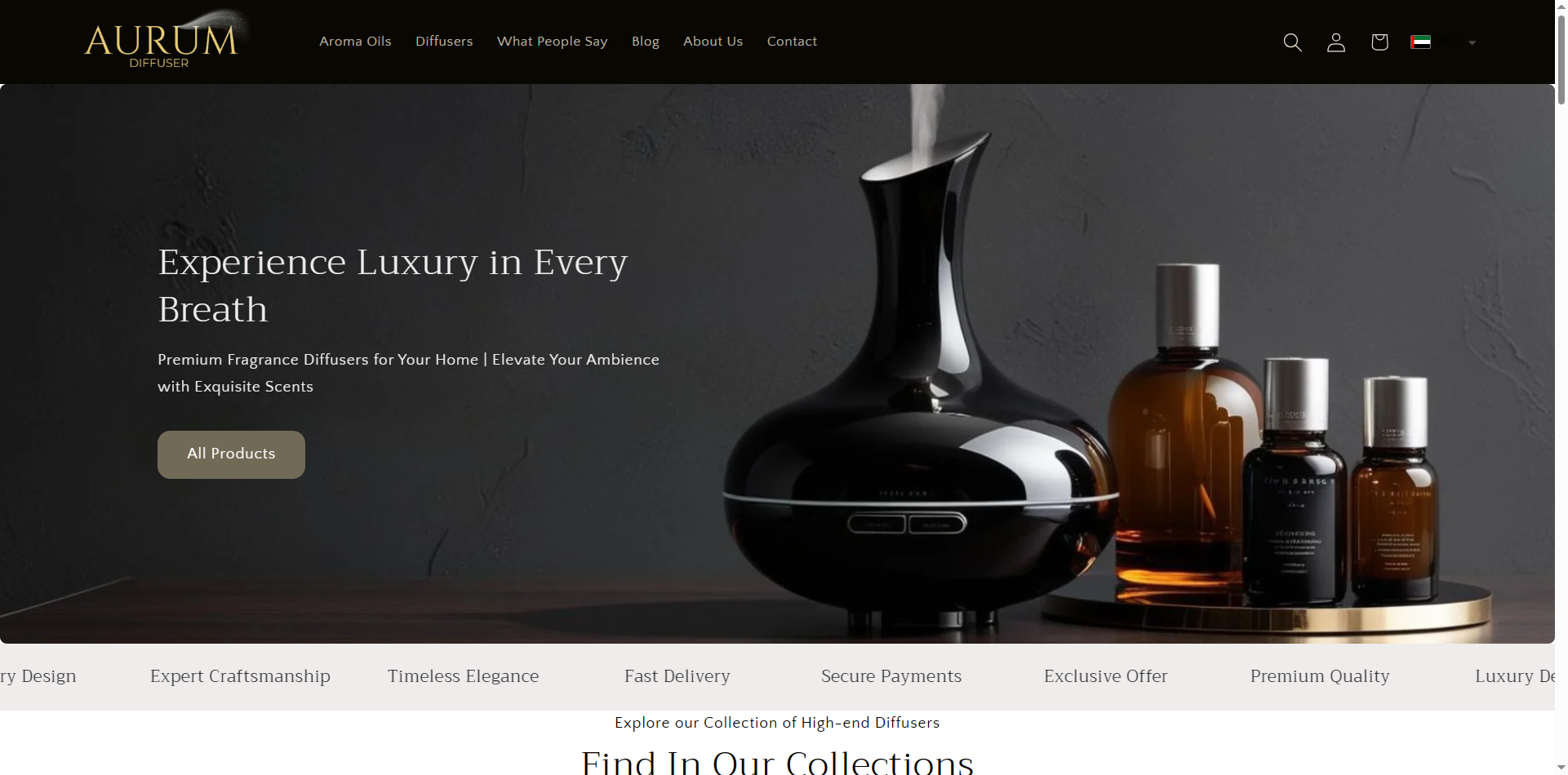 Proiect Aurum Diffuser Ghidat si promovat de Adrian Ioan Buda
